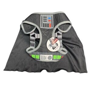 Star Wars Darth Vader Dog Harness With Cape - Large